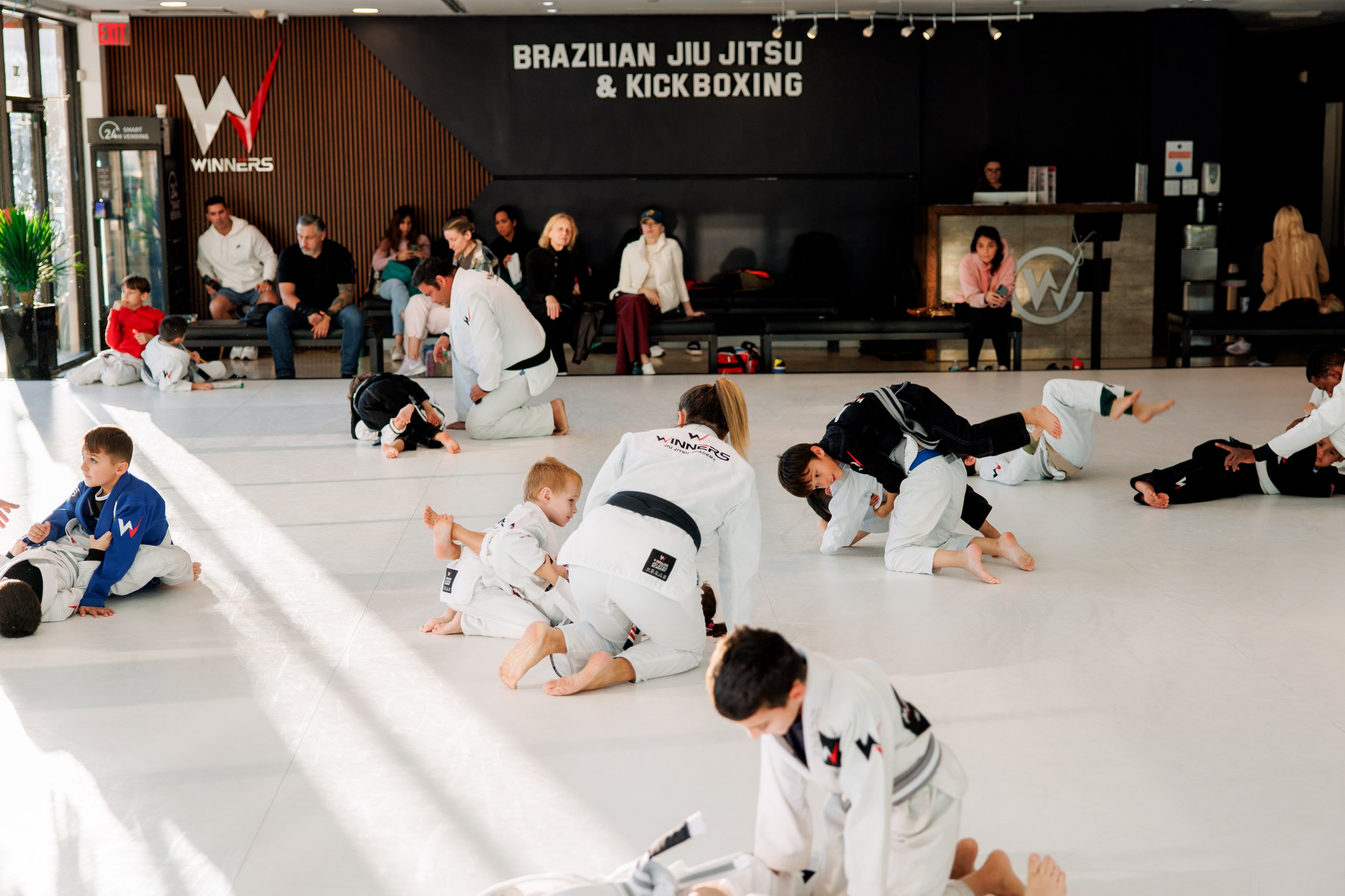 BJJ Training at Winners Academy